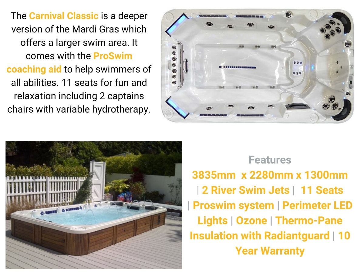 Carnival 12 Classic XP | A6 Hot Tubs