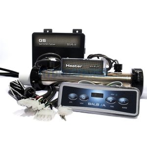Balboa electronic control pack with paired topside control. Complete spa pack Balboa GS100 2.0kW with VL401 touch pad | A6 Hot Tubs