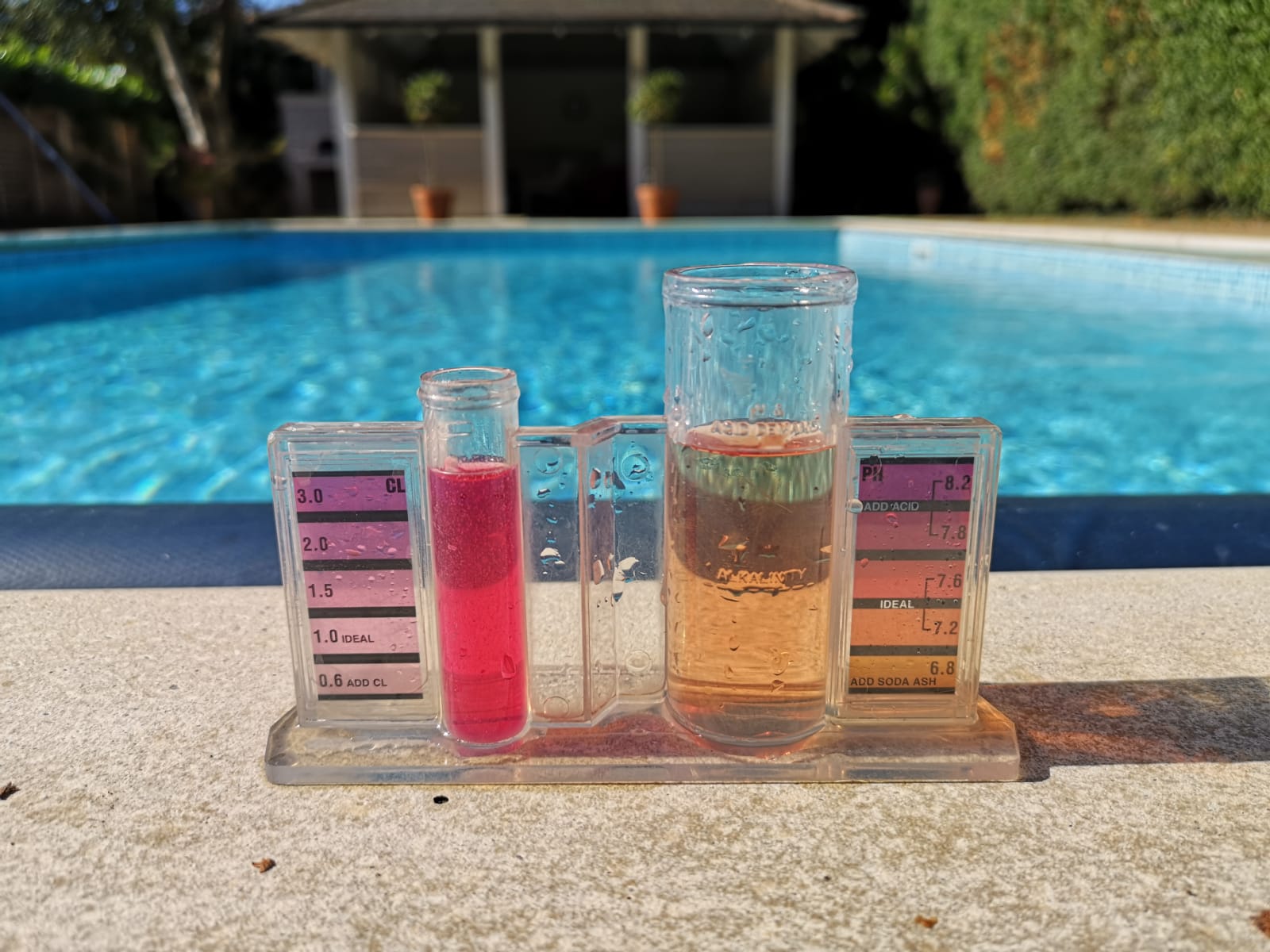 Water testing Rainbow Test Kit Comparitor
