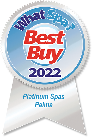 WhatSpa Best Buy Award 2022 Platinum Spas Palma | A6 Hot Tubs