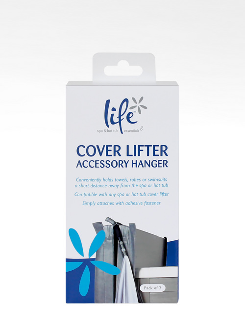 Cover lifter Robe and Towel Holder | A6 Hot Tubs
