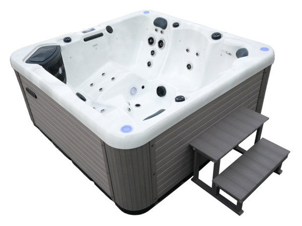 Trident Hot Tub Side View | A6 Hot Tubs