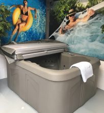 Malibu 4 seater hot tub | A6 Hot Tubs