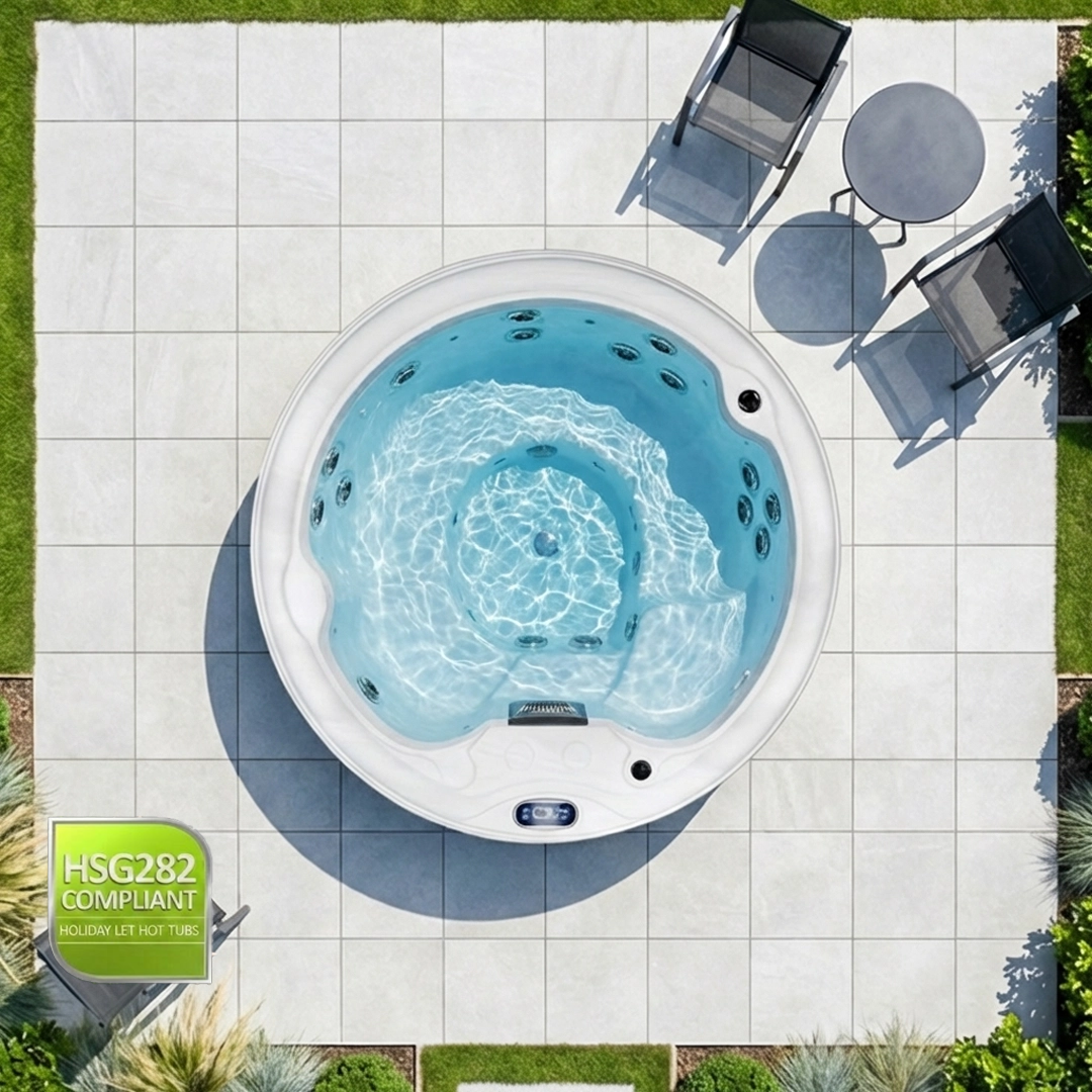 SB415R HSG282 Round 6 Person Hot Tub