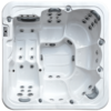 Oasis RX-562 Wellness Sterling Silver Top Down | A6 Hot Tubs