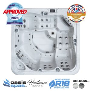 Oasis RX-773 Heatwave 6 Person Hot Tub | A6 Hot Tubs