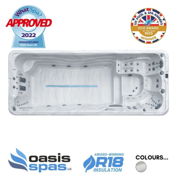 Oasis AS-55D Platinum Swim Spa | A6 Hot Tubs