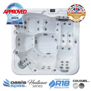 Oasis RX-570 Heatwave 5 Person Hot Tub | A6 Hot Tubs