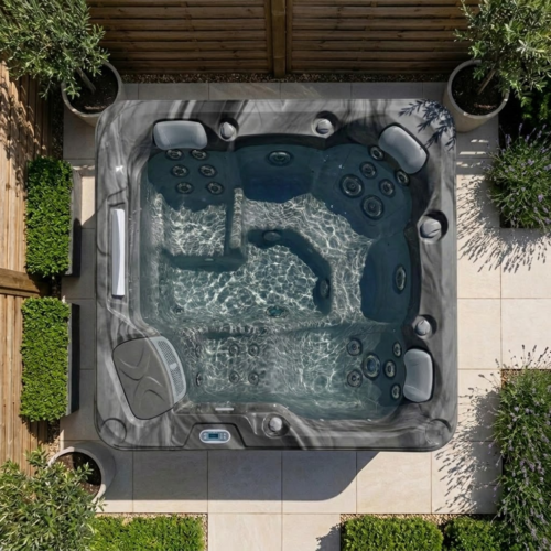 553-LC 5 Seater Hot Tub - Odyssey Grey