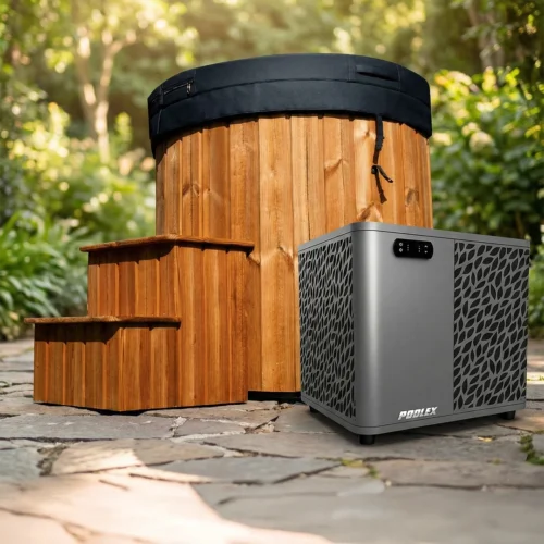 Solo Ice Bath with Integrated Chiller - Cold Plunge Tub for Home Recovery