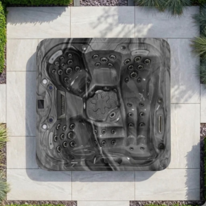942-DL 4-Seater Hot Tub (32 Amp) - Odyssey Grey