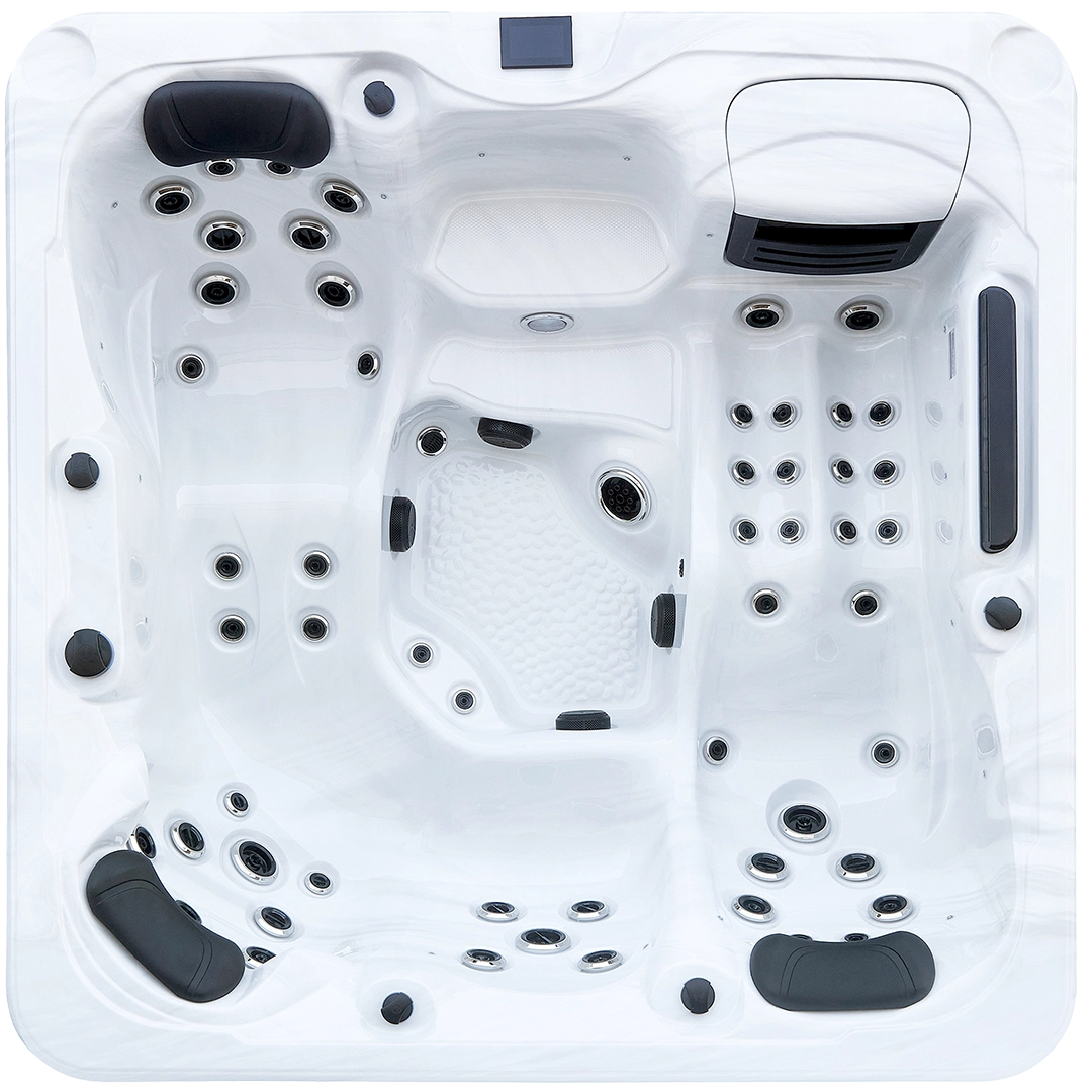 952-DL 5 Person Hot Tub (32 Amp, 54 Jets) - Odyssey Grey - Image 6