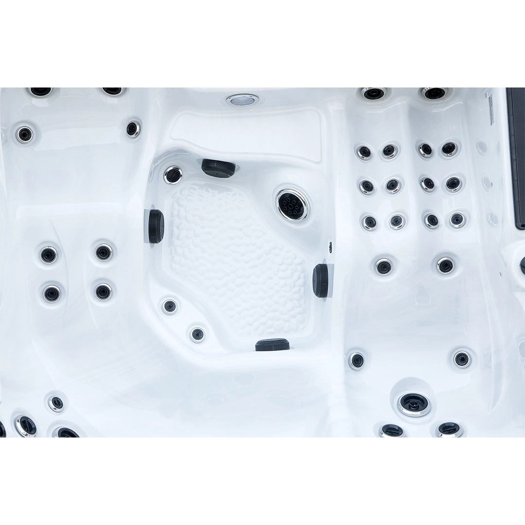 952-DL 5 Person Hot Tub (32 Amp, 54 Jets) - Odyssey Grey - Image 4