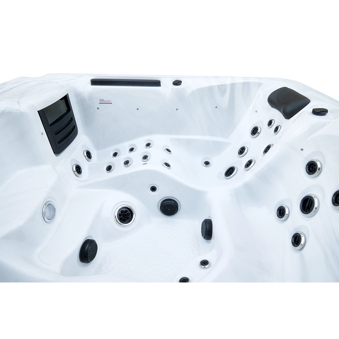 952-DL 5 Person Hot Tub (32 Amp, 54 Jets) - Odyssey Grey - Image 3