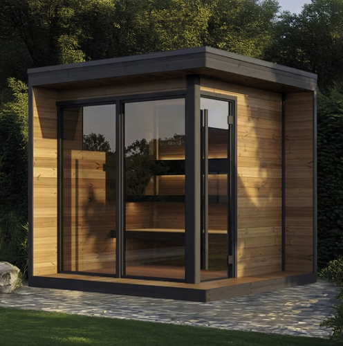 Yakia 400L – 4-Seater Outdoor Electric Sauna