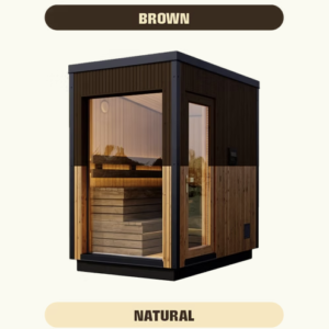 Yakia Ultima S – 2-Person Outdoor Sauna (6kW)