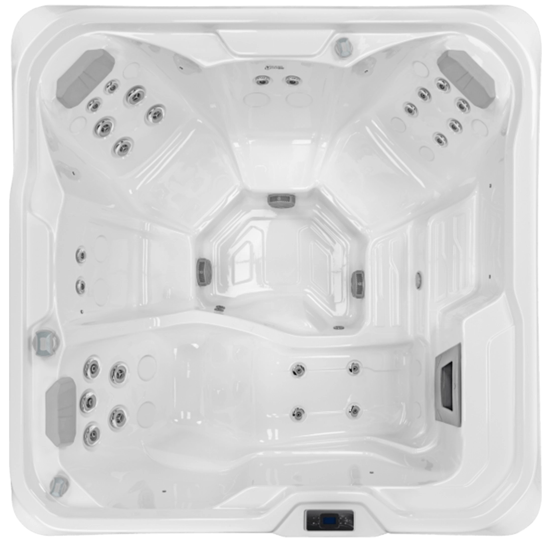 Equinox Nova 360 5 Seater Hot Tub - Alpine White - Image 2