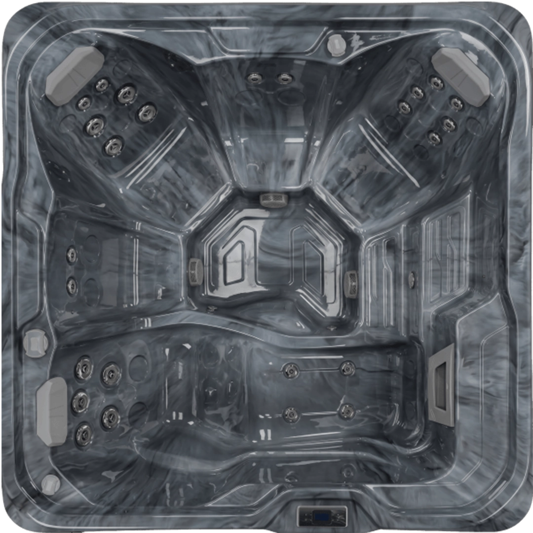 Equinox Nova 360 5 Seater Hot Tub - Storm Cloud Grey - Image 2