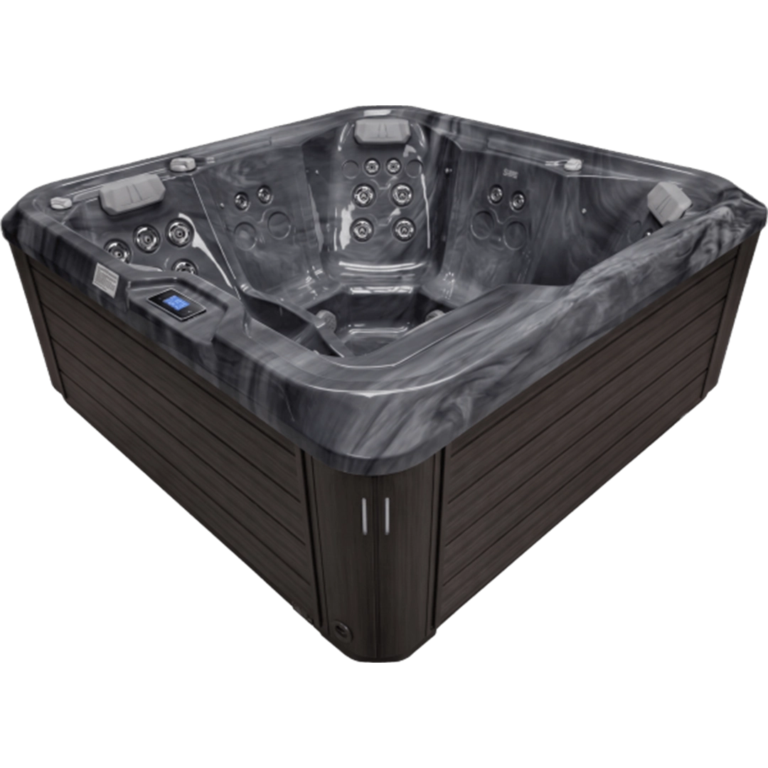 Equinox Nova 360 5 Seater Hot Tub - Storm Cloud Grey - Image 3