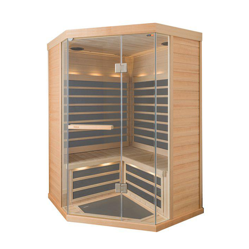 Tylö Infra Cabin T870H 3–4 Person Corner Infrared Sauna
